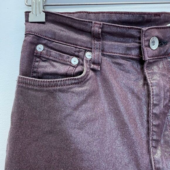 rag & bone Casey Coated Flare Jeans - Picture 9 of 10